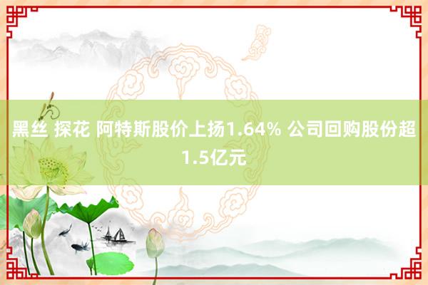 黑丝 探花 阿特斯股价上扬1.64% 公司回购股份超1.5亿元